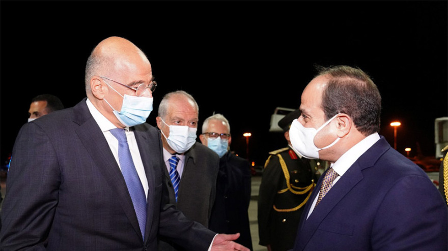 Έφτασε στην Αθήνα ο Πρόεδρος της Αιγύπτου, Φατάχ αλ Σίσι