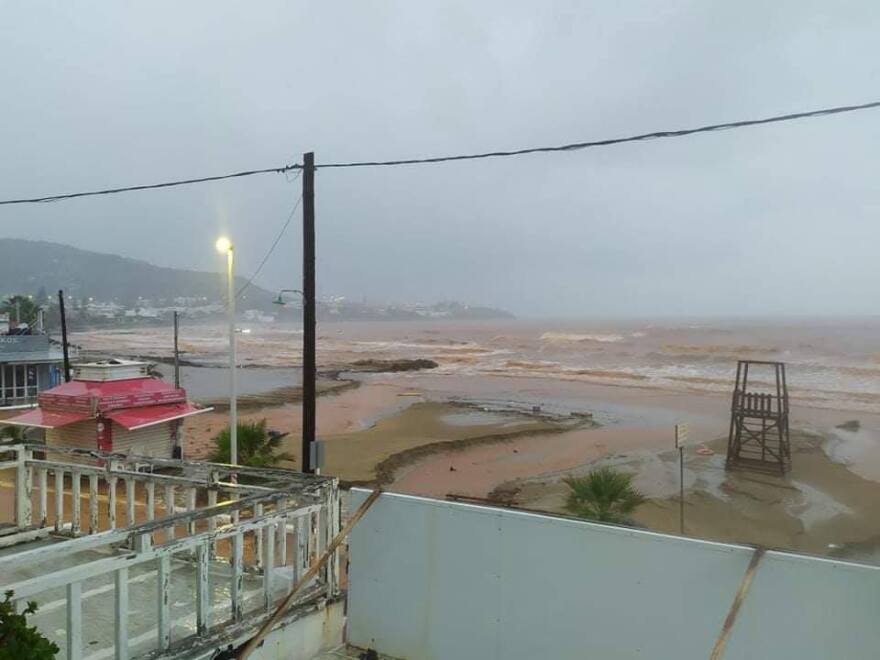 Κακοκαιρία: Δοκιμάζεται πάλι η Κρήτη - Κινδυνεύουν άνθρωποι στη Χερσόνησο 