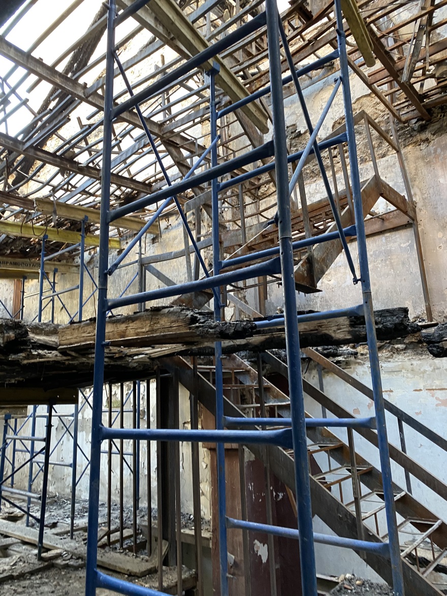 Οικία Σούτσου: Μεγάλες οι καταστροφές από την φωτιά, απαραίτητη η άμεση αποκατάσταση