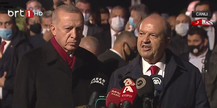 Προκλητικός Ερντογάν από την Αμμόχωστο: Υπέρ της λύσης δύο κρατών - Δεν ανεχόμαστε παιχνίδια διπλωματίας