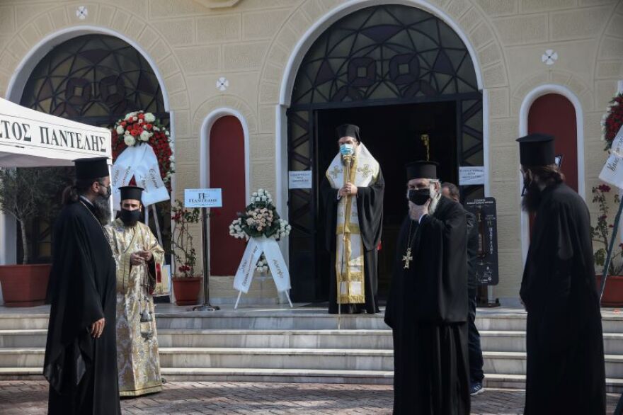 Κηδεία Μητροπολίτη Λαγκαδά: Με αυξημένα μέτρα για τον κορωνοϊό η εξόδιος ακολουθία