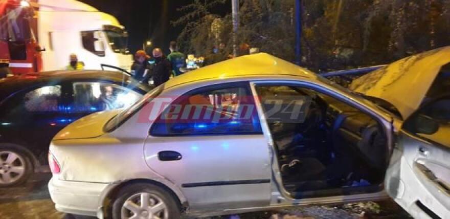 Πάτρα: Τροχαίο με πέντε τραυματίες μεταξύ των οποίων και δυο παιδιά