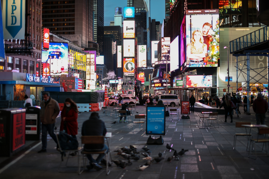 Κορωνοϊός: Διάγραμμα-σοκ - Η εικόνα της διασποράς στις ΗΠΑ 