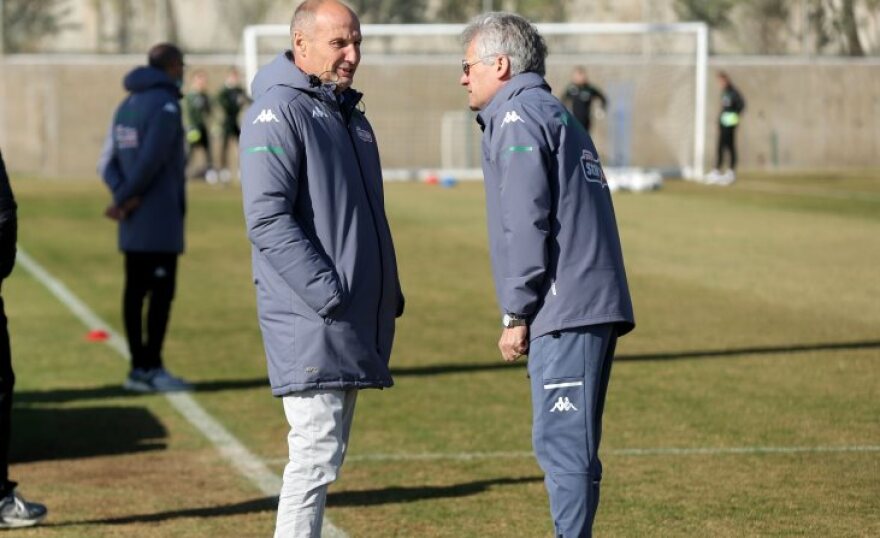 Παναθηναϊκός: Προπόνηση υπό το βλέμμα του Ντρεοσί