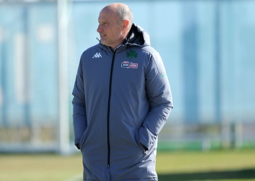 Παναθηναϊκός: Προπόνηση υπό το βλέμμα του Ντρεοσί