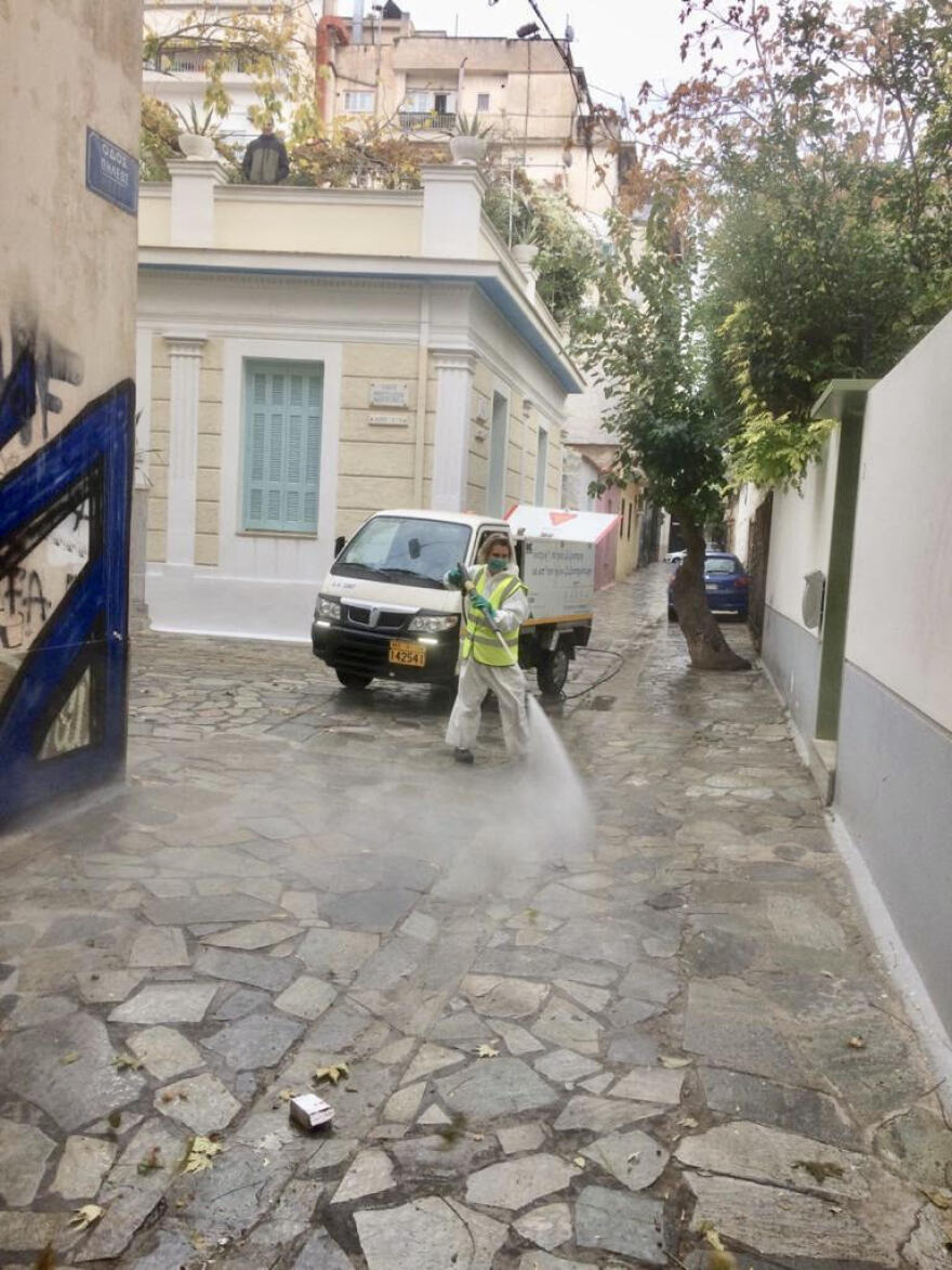 Δήμος Αθηναίων: Καθαριότητα και απολύμανση  σε Μεταξουργείο- Ψυρρή -Κεραμεικό