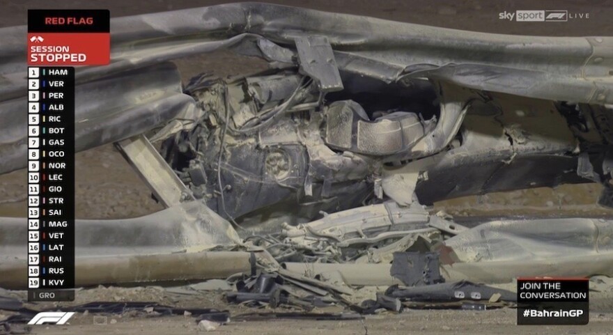 Σοκαριστικό ατύχημα Formula 1: Το μήνυμα του Γκροζάν μέσα από το νοσοκομείο - Δείτε βίντεο