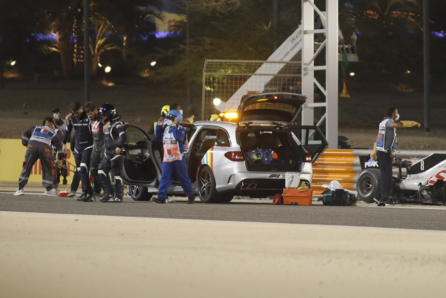 Σοκαριστικό ατύχημα στη Formula 1: Εξερράγη το μονοθέσιο του Γκροζάν