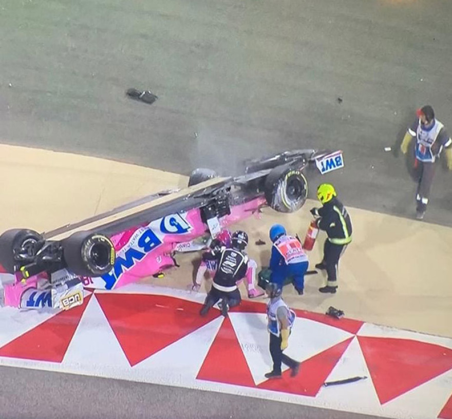 Σοκαριστικό ατύχημα στη Formula 1: Εξερράγη το μονοθέσιο του Γκροζάν