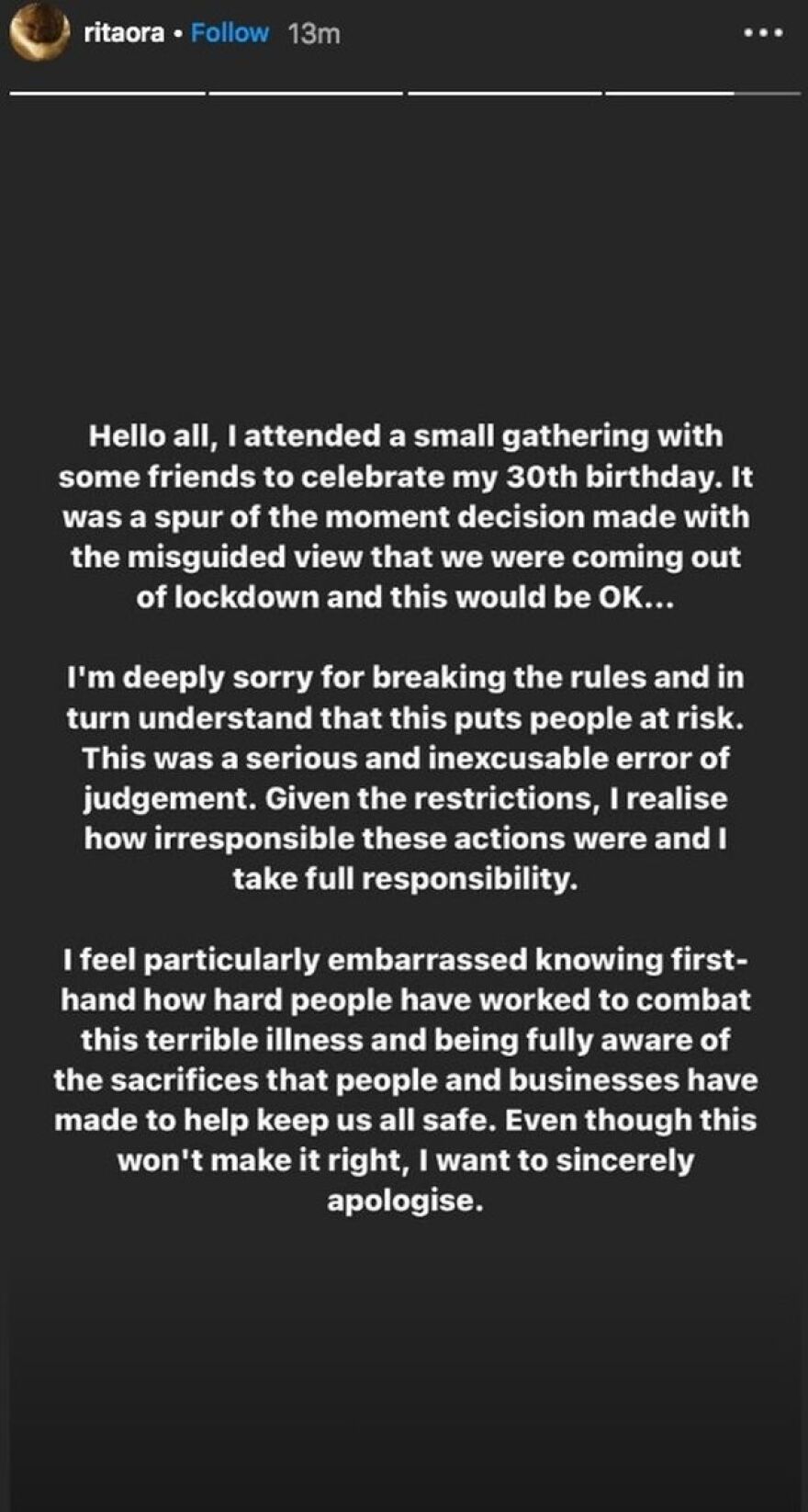 Rita Ora: Η άγρια επίθεση των followers, η ντροπιαστική συγγνώμη και οι 10.000 λίρες πρόστιμο για το πάρτι γενεθλίων της 
