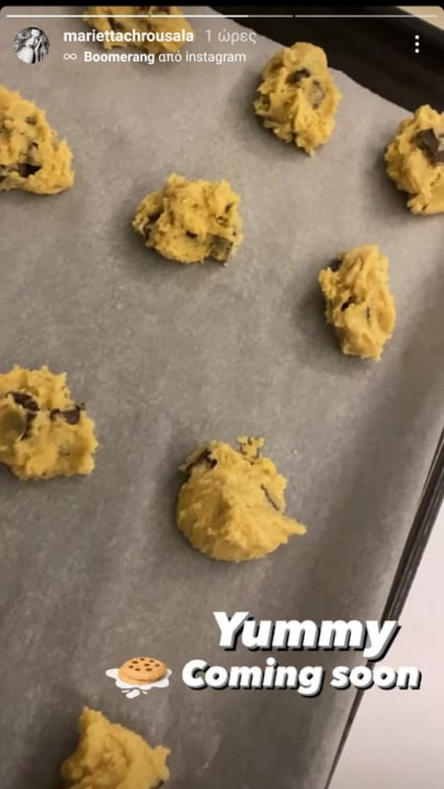 Μαριέττα Χρουσαλά: Έφτιαξε μπισκότα και ρωτάει την Ελεονώρα Μελέτη… τι έκανε λάθος