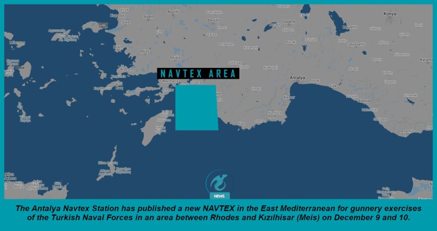 Ελληνοτουρκικά: Νέα NAVTEX εξέδωσε η Τουρκία 