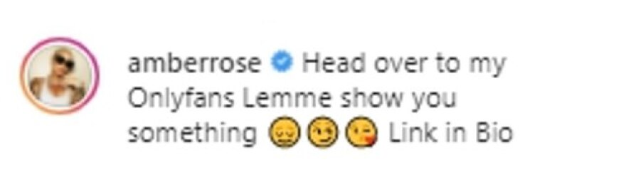 Η σεξοβόμβα Amber Rose τα πέταξε όλα για να διαφημίσει το νέο της... επαγγελματικό βήμα 