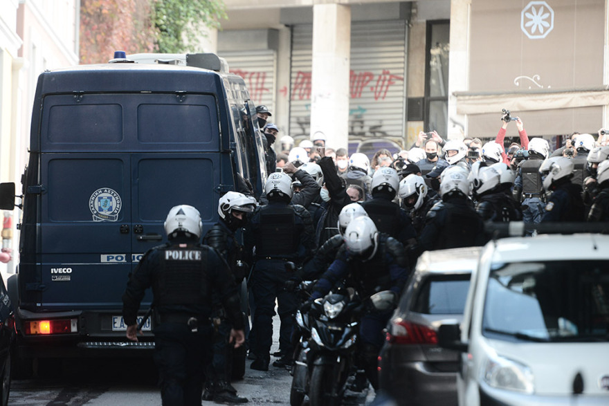 Επέτειος Γρηγοροπουλου: Προσαγωγές στα Εξάρχεια - Μπλόκο της ΕΛΑΣ σε συγκέντρωση