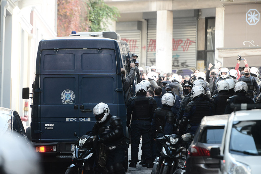 Επέτειος Γρηγοροπουλου: Προσαγωγές στα Εξάρχεια - Μπλόκο της ΕΛΑΣ σε συγκέντρωση