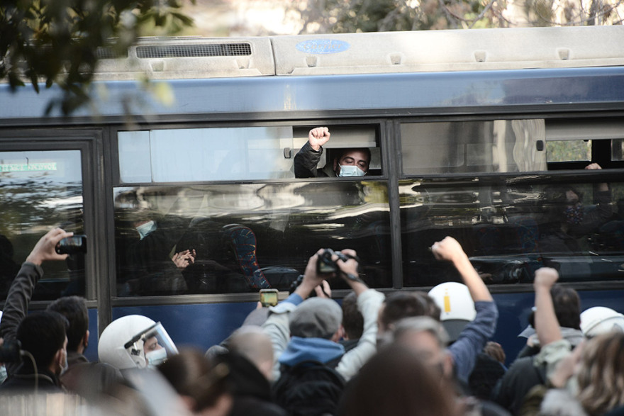 Επέτειος Γρηγοροπουλου: Προσαγωγές στα Εξάρχεια - Μπλόκο της ΕΛΑΣ σε συγκέντρωση