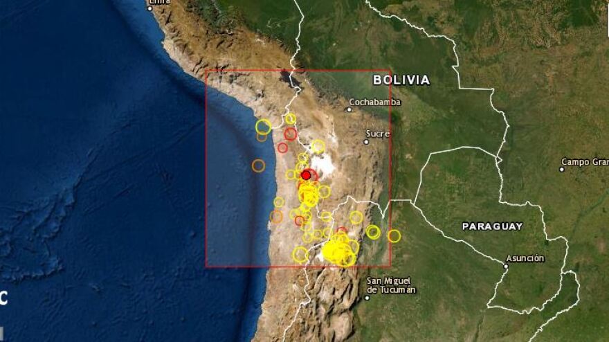 Ισχυρός σεισμός 6 Ρίχτερ ταρακούνησε τη Χιλή