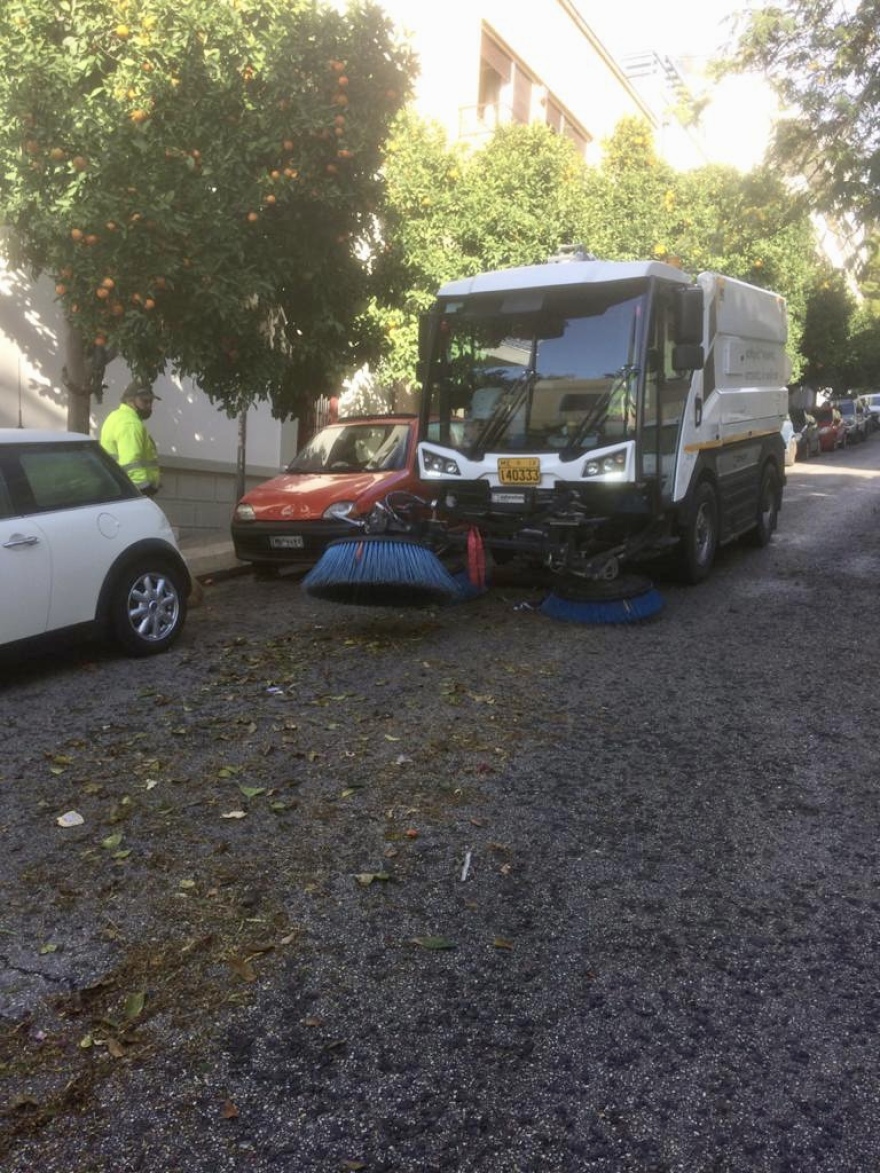 Δήμος Αθηναίων: Μεγάλη επιχείρηση καθαριότητας κι απολύμανσης στο Κουκάκι