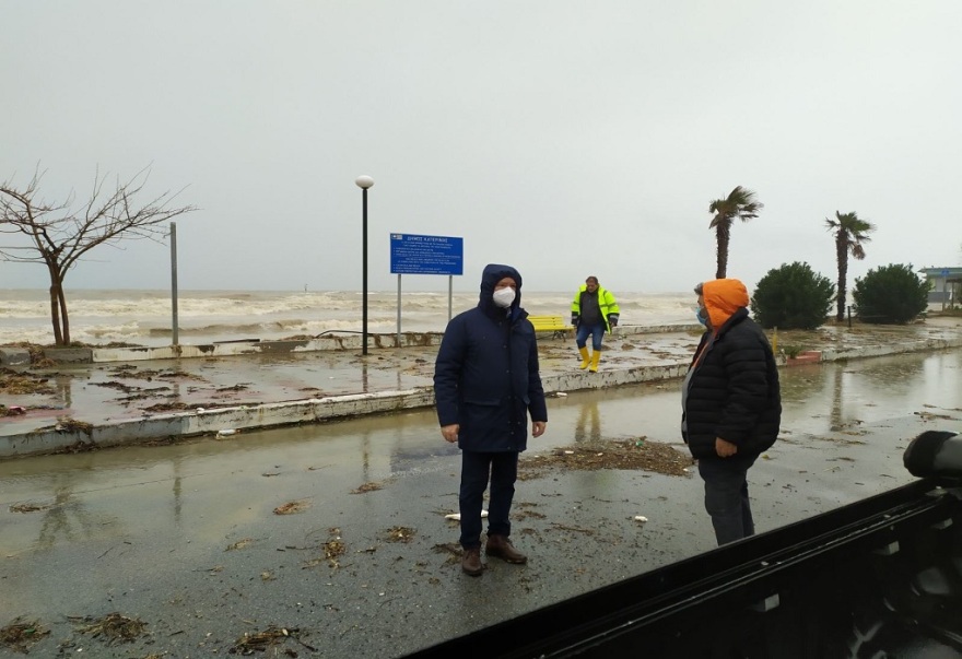 Αίτημα να κηρυχθεί ο Δήμος Κατερίνης σε κατάσταση έκτακτης ανάγκης (Φωτογραφίες)