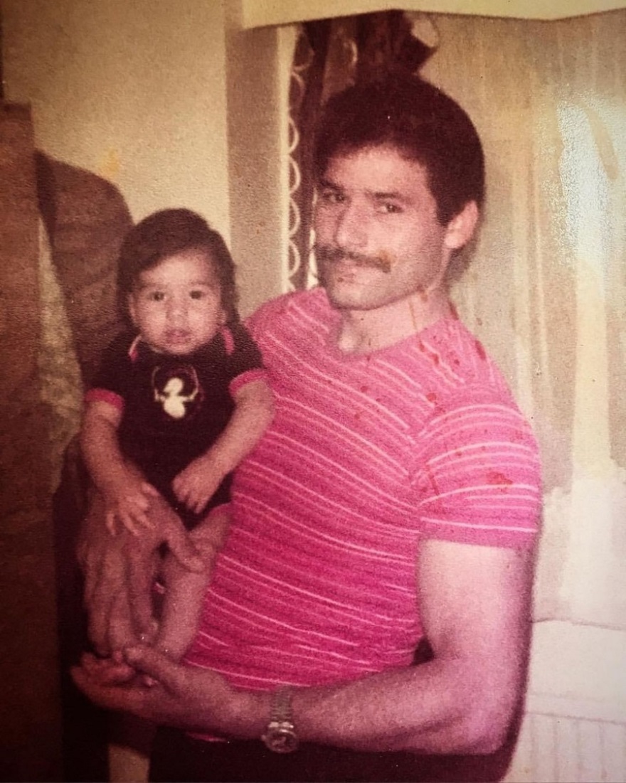 Ανδρέας Γεωργίου: Η τρυφερή φωτογραφία με τον πατέρα του που έχει φύγει από τη ζωή