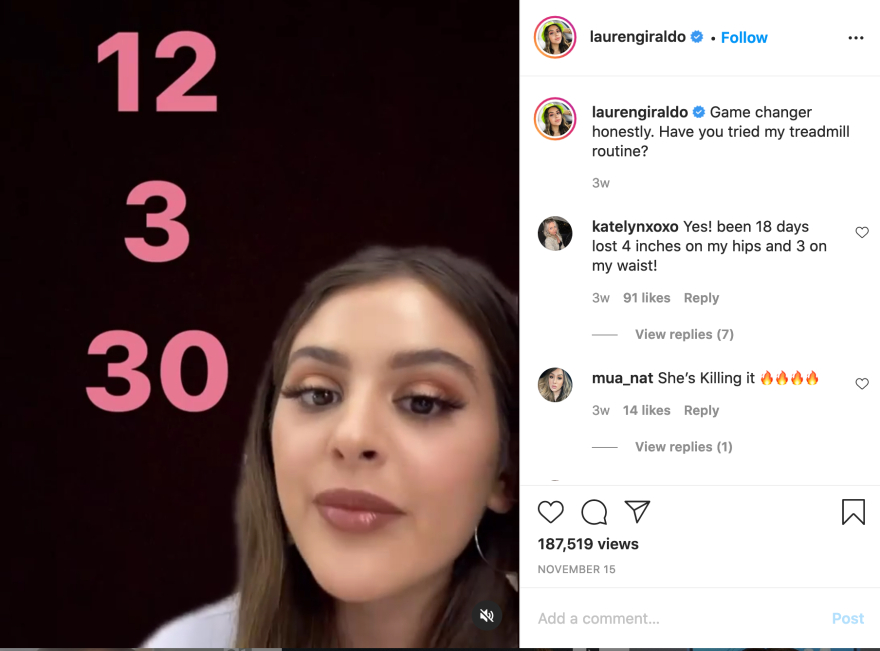 Λορίν Τζιράλντο: Το ασχημόπαπο που έγινε κύκνος με τη μέθοδο «12-3-30»