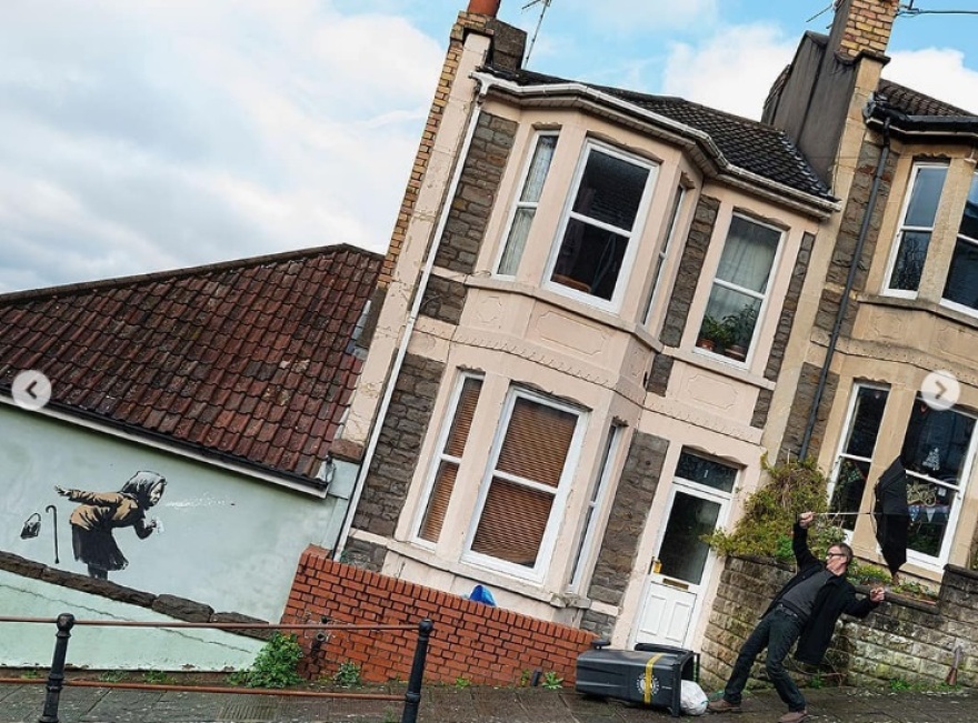 Βρετανία: Πώς ένα σκίτσο του Banksy εκτόξευσε την αξία ενός σπιτιού από 300.000 στις 5 εκατ. στερλίνες