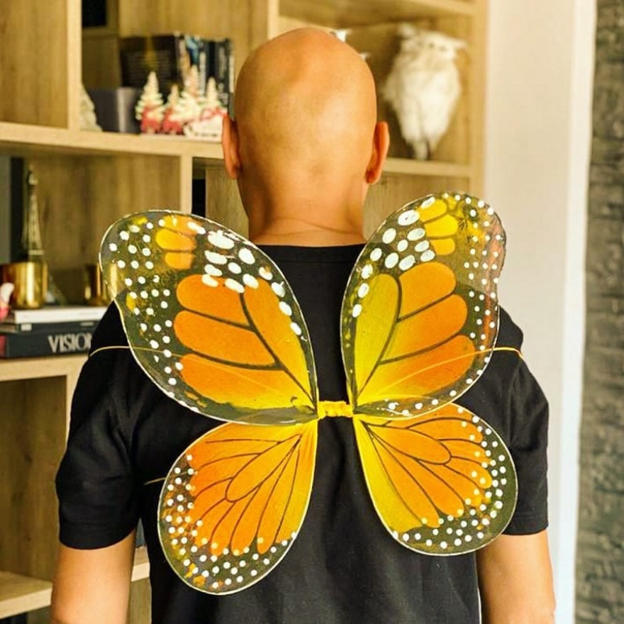 GNTM: Ο Δημήτρης Σκουλός έγινε... «πεταλούδα» για χάρη της κόρης του 