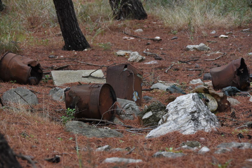 Δάσος Κεφαλαρίου: Στο έλεος της εγκατάλειψης και των ναρκομανών 