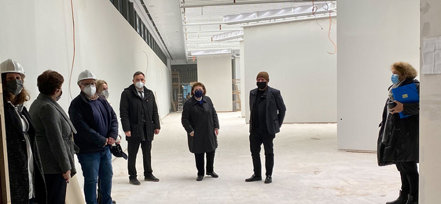 Φωτογραφίες: Προς ολοκλήρωση το έργο της Εθνικής Πινακοθήκης