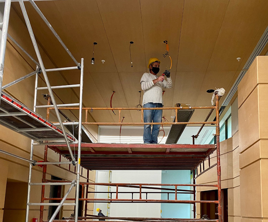 Φωτογραφίες: Προς ολοκλήρωση το έργο της Εθνικής Πινακοθήκης