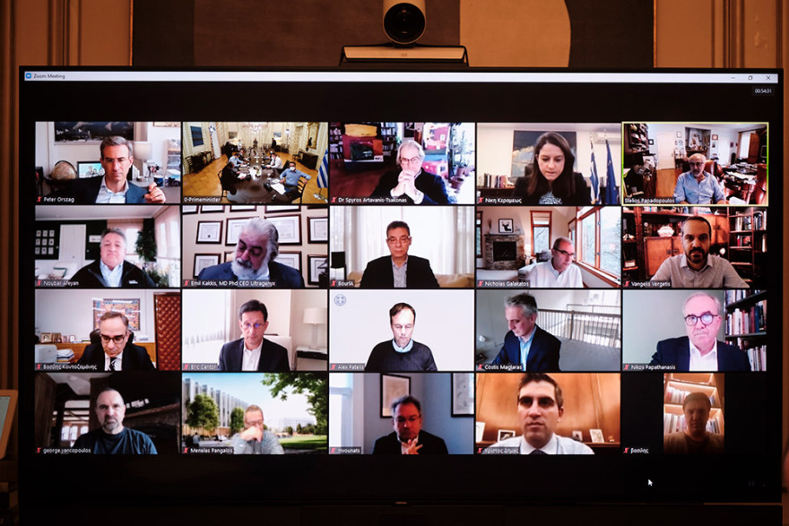 Τηλεδιάσκεψη Μητσοτάκη με ομογενείς από την ελίτ της παγκόσμιας φαρμακοβιομηχανίας