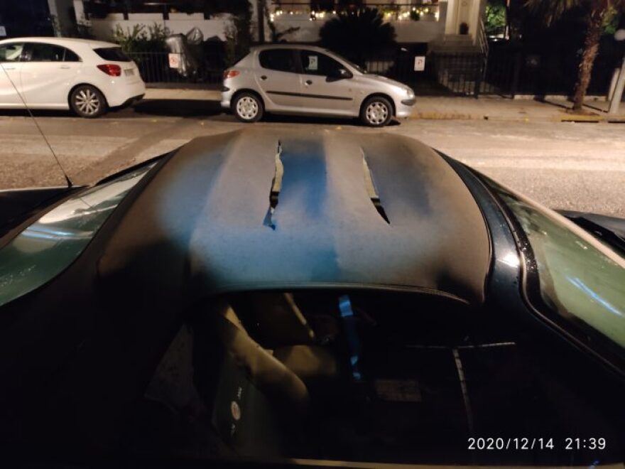 Άγνωστοι προκάλεσαν ζημιές σε αυτοκίνητα του Αργύρη Ντινόπουλου 