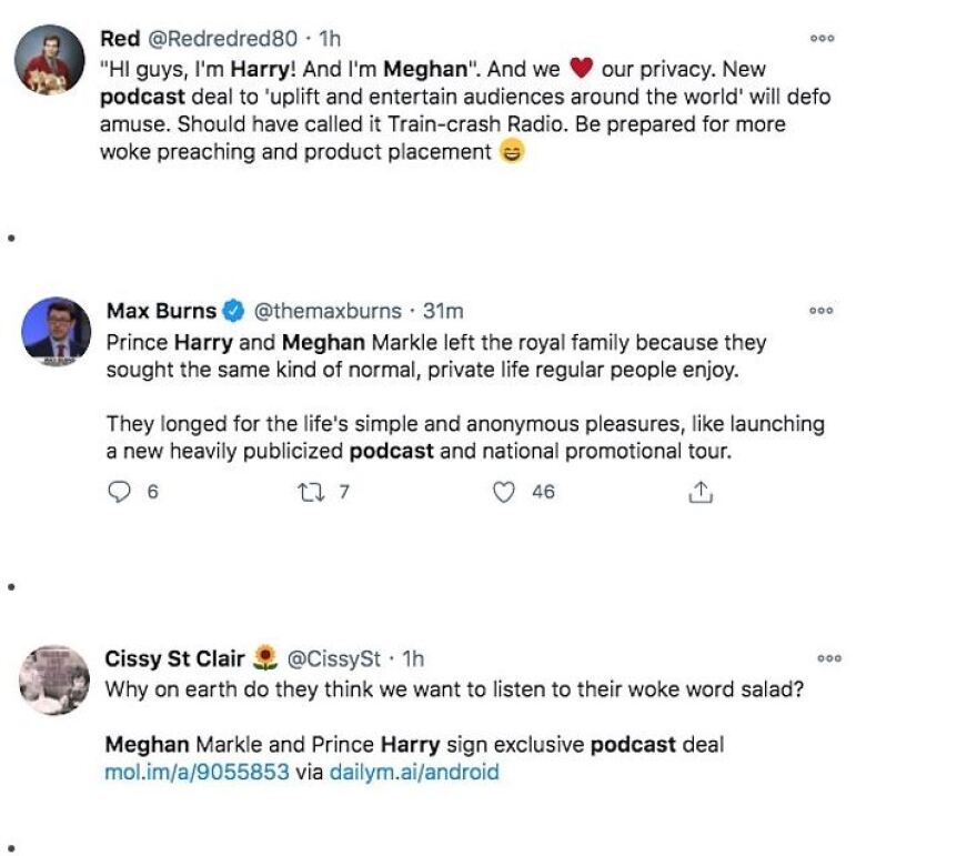 Πρίγικιπας Χάρι - Μέγκαν Μαρκλ: Ξεκινάνε με δικά τoυς podcast στο Spotify… και το Twitter ξεκίνησε το τρολάρισμα
