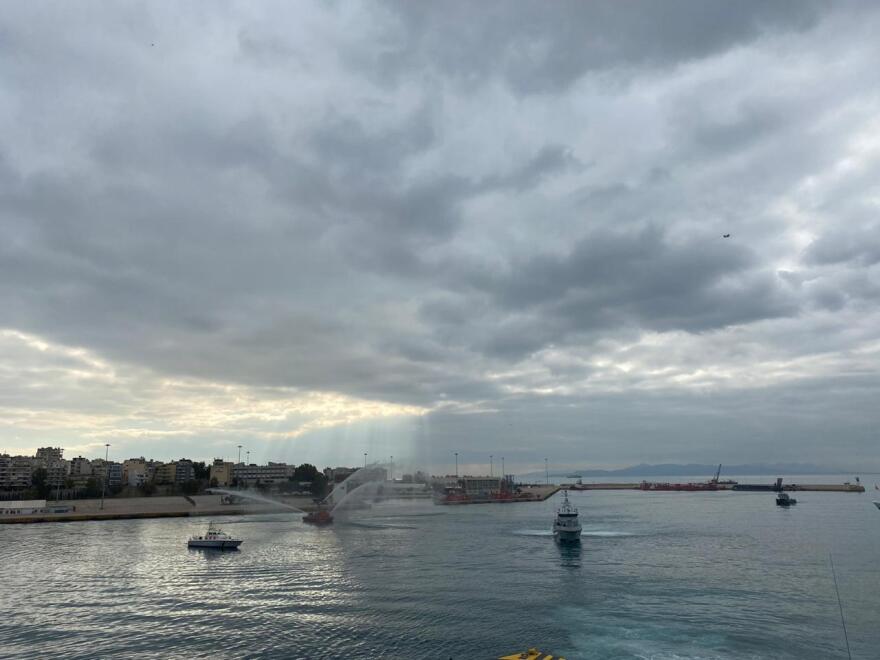 Δύο υπερσύγχρονα σκάφη για το Λιμενικό κατέπλευσαν στον Πειραιά 