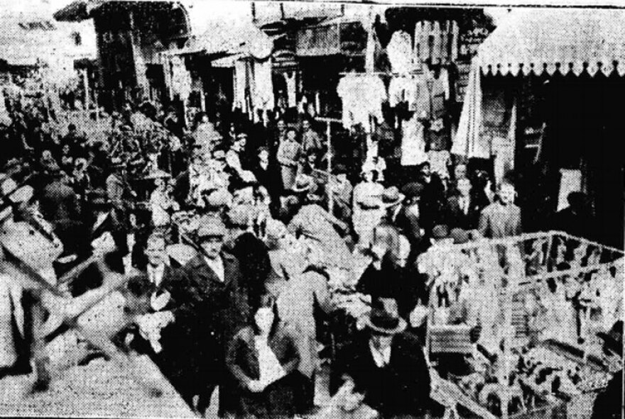 Χριστούγεννα στην αγορά του 1932