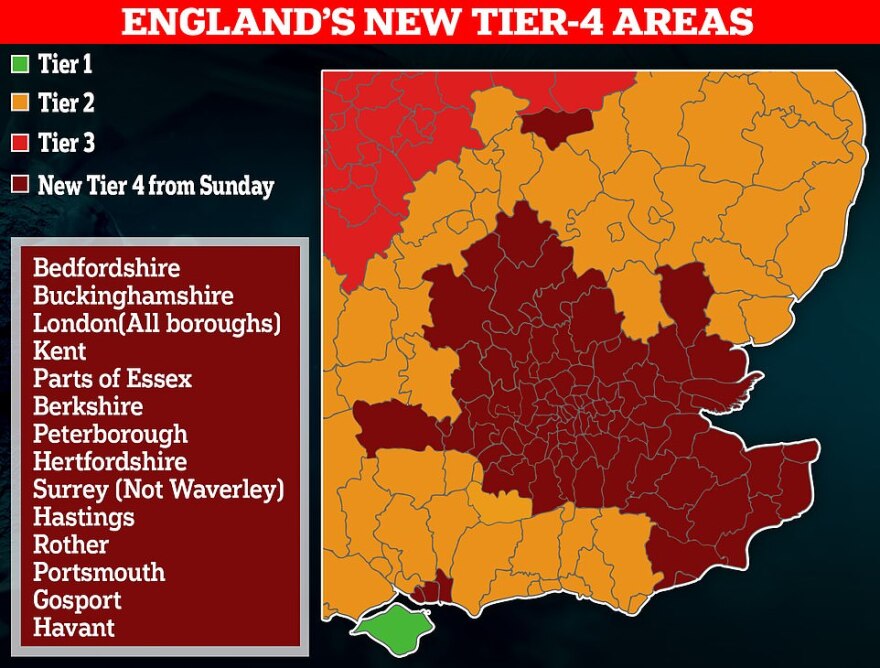 Κορωνοϊός - Βρετανία: «Απόδραση από το Λονδίνο» - Ουρές μετά την ανακοίνωση του νέου lockdown