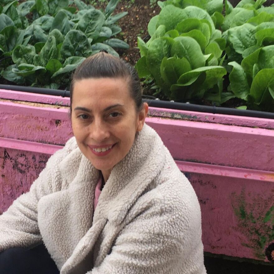 Βίκυ Βολιώτη: Έφτιαξε μποστάνι στην ταράτσα της  