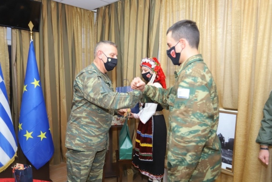 Σε Άραξο, Ανατολική Μακεδονία και Θράκη ο αρχηγός ΓΕΕΘΑ