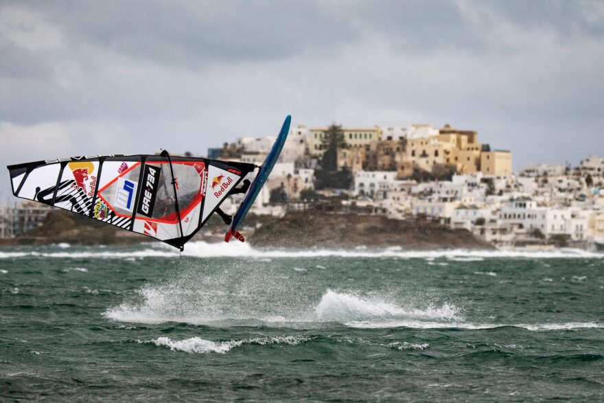 Lennart Neubauer: Freestyle windsurfing στη Νάξο