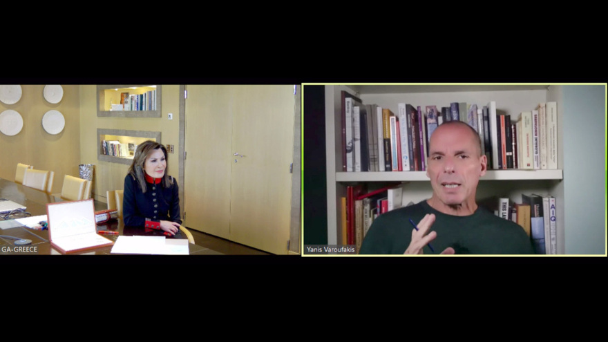  «Ελλάδα 2021»: Τηλεδιασκέψεις της Γιάννας Αγγελοπούλου με τους αρχηγούς των κομμάτων