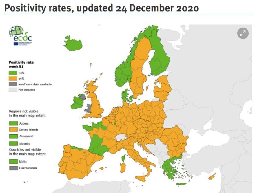 Η Ελλάδα ξανά στο «πράσινο»: Κάτω από το 4% ο δείκτης θετικότητας των τεστ 