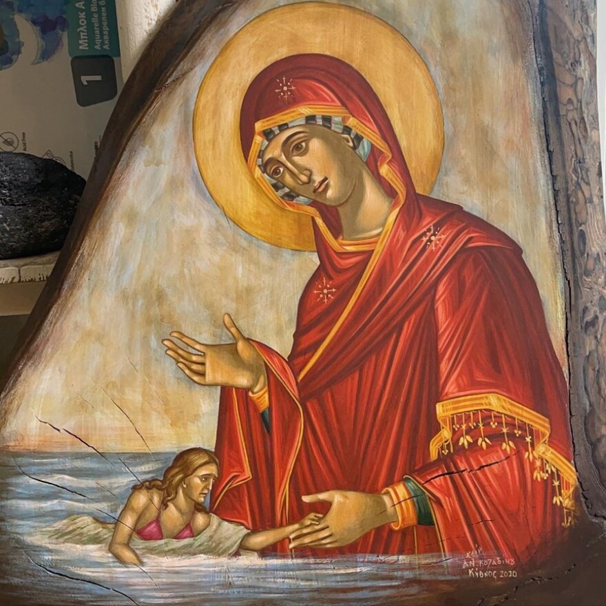 Έρρικα Πρεζεράκου: Της έστειλαν εικόνα με την Παναγία να τη σώζει από τη θάλασσα - Φωτογραφία 