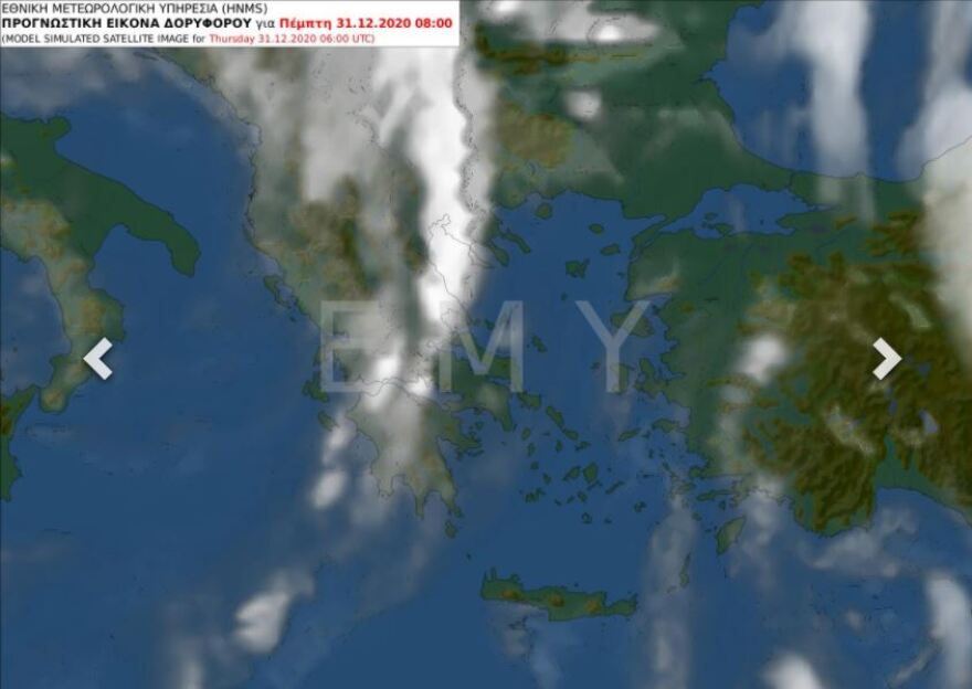 Κακοκαιρία express Παραμονή Πρωτοχρονιάς - Ποιες περιοχές θα επηρεαστούν