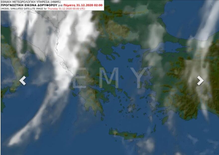 Κακοκαιρία express Παραμονή Πρωτοχρονιάς - Ποιες περιοχές θα επηρεαστούν