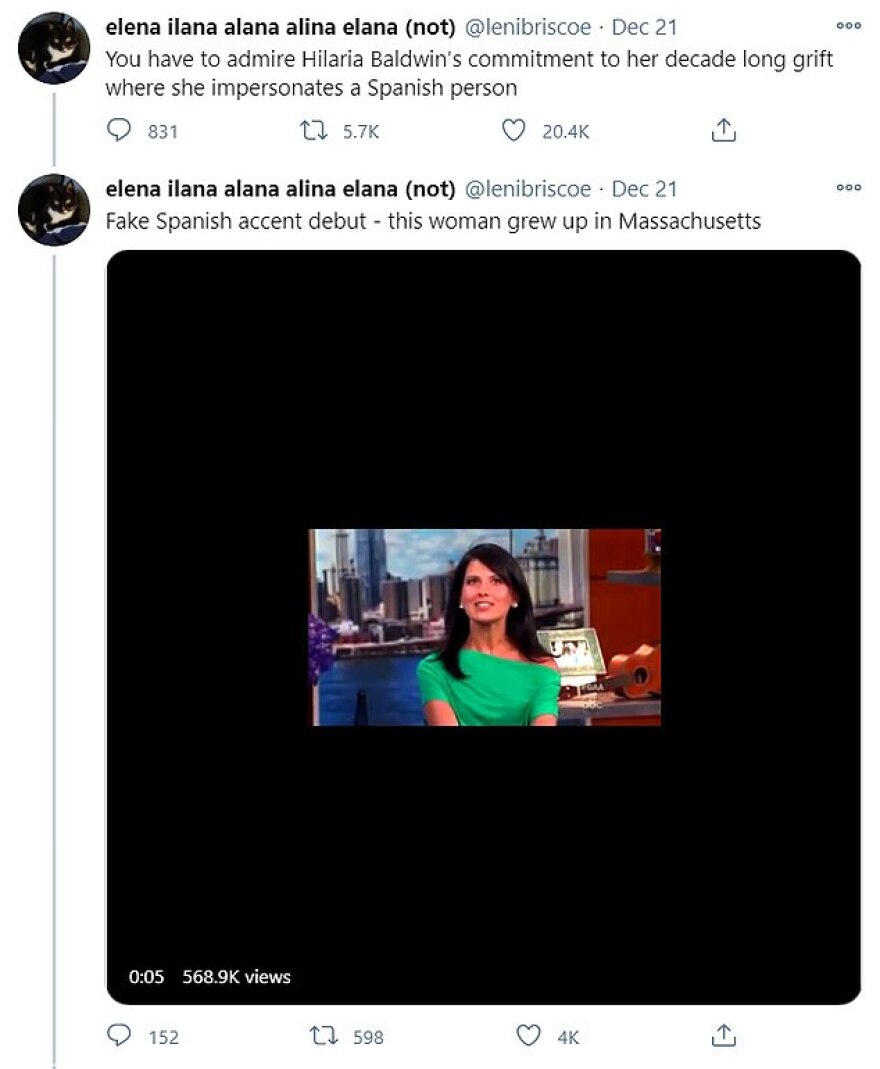 «Θα με σπάσει στο ξύλο ο Μπάλντουιν»: Η @Lenibriscoe που αποκάλυψε το σκάνδαλο «Μια Ισπανίδα… από τη Βοστώνη» δεν αποκαλύπτεται