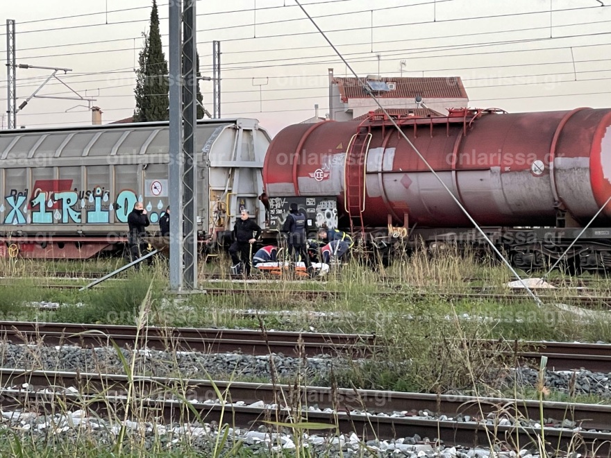 Λάρισα: Νεαρή κοπέλα «χτυπήθηκε» από ρεύμα στις γραμμές του τρένου