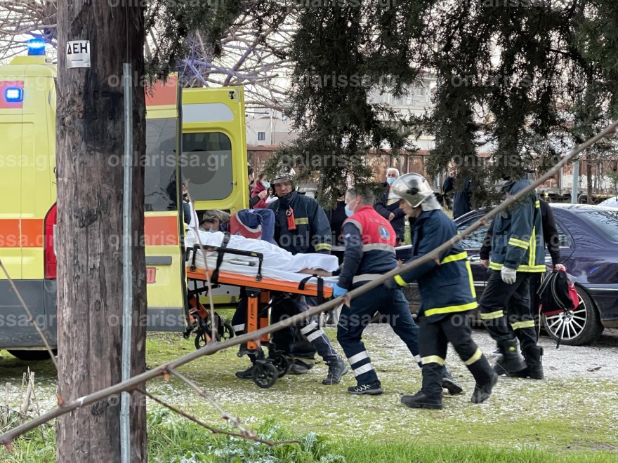 Λάρισα: Νεαρή κοπέλα «χτυπήθηκε» από ρεύμα στις γραμμές του τρένου