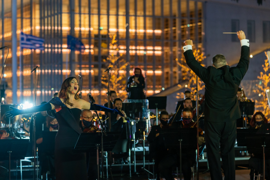 Κέντρο Πολιτισμού Ίδρυμα Σταύρος Νιάρχος: Με μουσική και πυροτεχνήματα καλωσόρισε το 2021