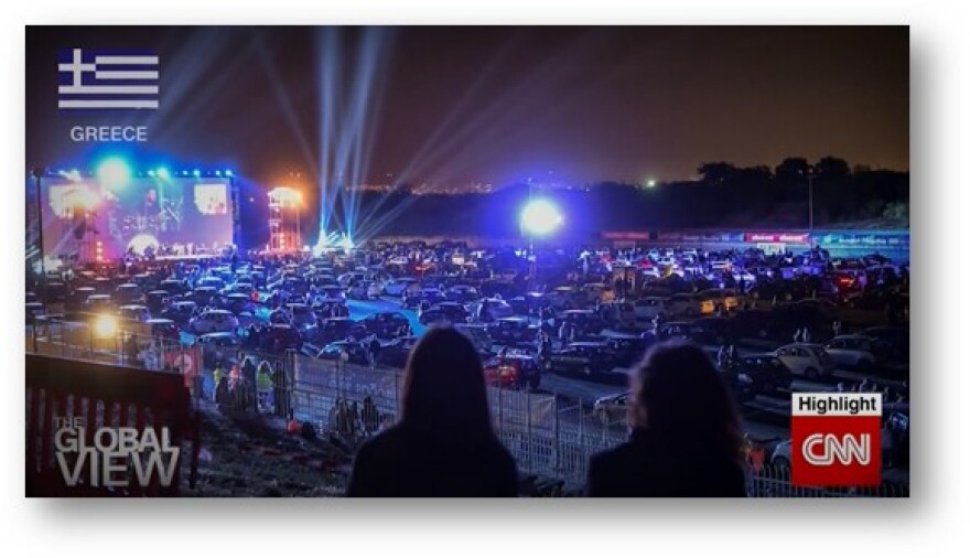 Νατάσα Θεοδωρίδου: Το CNN ξεχώρισε για το 2020 την πρώτη drive in συναυλία της στη Γλυφάδα