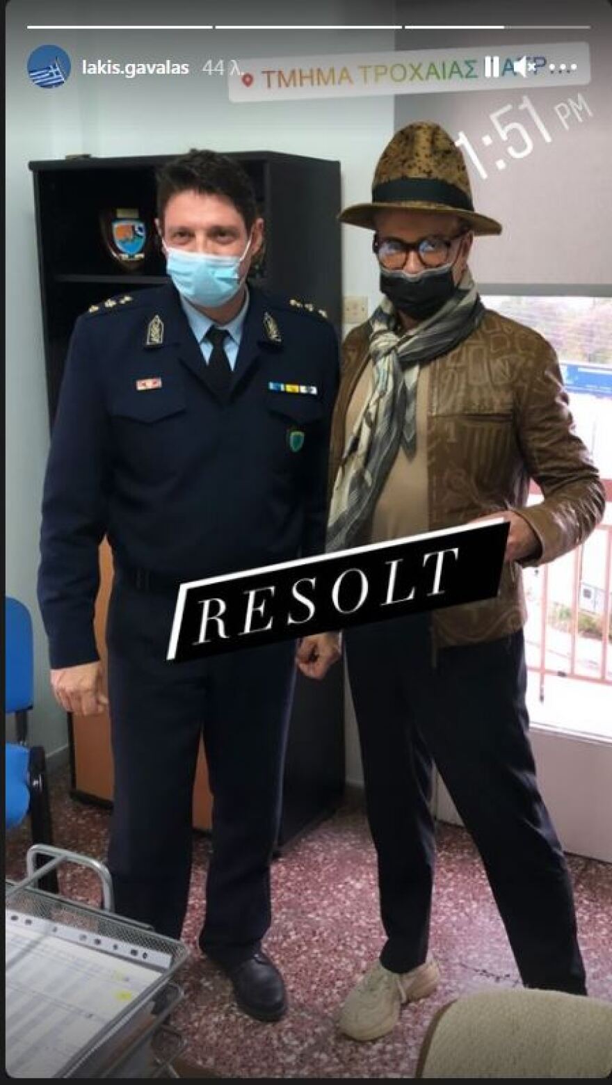 Λάκης Γαβαλάς: Η επεισοδιακή εμπλοκή με την Αστυνομία στην Πάτρα 